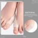 FOMIYES Thumb Brace & Big Straightener Separator Set - 5 Transparent Silicone Gel Bunion Relief Sleeves for Hallux Valgus Support - Buy Online on GoSupps.com