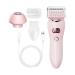 Hair Clipper for Women Hair Removal Epilator for Women Epilator for Female Trimmer Facial Shaver Waterproof Hair Clipper for Women Versatile Personal Hair Clipper for Women Pink