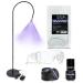 Existing Beauty Lashes UV Lamp for Lashes Kit: Includes UV Lamp with Foot Pedal Extension Glue & Remover Protective Goggles Lint-Free Black Eye Pads - Essential for Applying and Curing UV Lash Glue