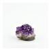 Gift 1pc Natural Quartz Crystal Brazilian Amethyst Cluster Druzy Geode Specimen Stones 2-2.5cm for Full of Texture