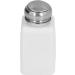Haofy Press-Type Dispenser Pump with 200ml Capacity Featuring an ESD Static Stainless Steel Lid for Dispensing Acetone IPA Solvent Oil Press Type Dispenser Pump with (White) - Buy Online on GoSupps.com