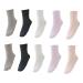 Healeved Elderly Diabetic Socks 5 Pairs Diabetic Care Socks Diabetic Socks for Men Ankle Diabetic Socks Non Skid Socks for Men Socks for Men Cotton Extra Wide Socks Diabetic Cotton Socks