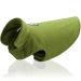 Ecent winter coat for dogs made of fleece warm for dogs in winter XXL green