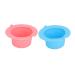 400ml Wax Warmer Replacement Pot | Non-Stick Silicone Insert for Face & Nose - Pink & Blue - Buy Online on GoSupps.com