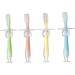 Partykindom Silicone Toothbrush Set for Toddlers - 12 Pack Infant Training Brushes for Gentle Teeth Cleaning - Buy Online on GoSupps.com