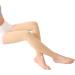 TOFLY Medical Thigh High Compression Stockings for Men & Women - Opaque Support Socks 20-30mmHg | Footless Silicone Band - Varicose Veins Edema DVT | 5XL Beige - Buy Online on GoSupps.com