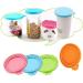 Pet Food Can Covers Lids Universal Silicone Cat Dog Food Tin Covers Lids 1 Fit 3 Standard Size Reusable Sealed Lids for Pet Food Storage BPA Free Dishwasher Safe (Pack of 4) - Buy Online on GoSupps.com
