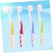 FRCOLOR 4 Pack Baby Toothbrushes - Anti-Slip Bristle Toothbrushes for Children's Oral Care - Buy Online on GoSupps.com