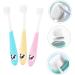 Anneome 3pcs Children Toothbrush Set - Soft Clean Abs Bristles for Kids Oral Care | International Shipping - Buy Online on GoSupps.com