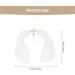 Wedding Headband White Angel Wing Headbands Dress up Fancy Cosplay Party Costume Headpiece for Women Bridal Wedding Christmas Hair Accessory Virgin Headpiece - Buy Online on GoSupps.com