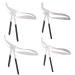 1 piece of eyebrow line professional measuring device equilibrium lineal fox eyebrow shape template make-up tool for beauty for drawing the form (European Style Eyebrow) 84 pieces (1 Pack)