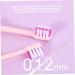 WOONEKY Children s Toothbrush Set - 4 Ergonomic Soft Nylon Travel Toothbrushes in Assorted Colors - Buy Online on GoSupps.com