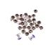 TEHAUX 100 Pcs Clothing Making Decorations Pearl Shoe Clips Sew on Rhinestones Bulk Leather Rivets and Snaps Leather Rivets Studs Garment Rivet Button Stud Rivets Clothes Earrings Metal