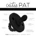 Ryan & Rose Cutie PAT Pacifier Teether (Flat  Black) Flat Black - Buy Online on GoSupps.com