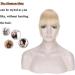 Elailite Real Human Hair Fringe Clip in Extensions - #24 Natural Blonde Neat Bangs for Women - Buy Online on GoSupps.com