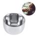 Premium Stainless Steel Shaving Soap Bowl for Men | Long-Lasting Hairdresser Tools & Beard Care - Buy Online on GoSupps.com