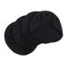 Shoe Insole Forefoot Shoe Inserts Soft Elastic High Heels for Nude Shoes Sandals Casual Shoes (Black)