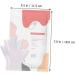minkissy 2 Pairs Hand Hands Hydrating Gloves Hand Exfoliant Moisturizing Hand Moisturizing Hand Exfoliating White Non-Woven Fabric Exfoliating Set Moisten Hands 18X11.5cm - Buy Online on GoSupps.com