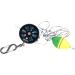 Josopa Fish Lock Buckles - 5 Durable Chain Stringer Locks with Metal Snaps & Carrying Box 70mm Blue - Float Fishing Tackle Accessory - Buy Online on GoSupps.com