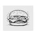 x 'Burger' Microfiber Lens/Eyeglass Cleaning Cloths (LC00021800)
