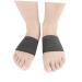 Healeved 1 Pair support wrap support sports adhesive tape men and women sole of foot L Black