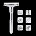 Adjustable Safety Razor Zinc Alloy Classic - Perfect Shave with 5 Blades for Men & Women | International Shipping Available - Buy Online on GoSupps.com