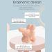 GLASSNOBLE Silicone Pacifier Chain for Newborns - Deep Rose | Safe Stylish & Durable Baby Accessory - Buy Online on GoSupps.com
