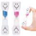 Vyzutr 2 pieces of hourglass hourglass toothbrush colorful sand hourglass for brushing your teeth for children at home office and player (2 colors approx. 3 minutes)