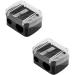 2pcs Dual Hole Eyeliner Sharpeners for Lip, Eyebrow, and Eye Pencils - Buy Online on GoSupps.com