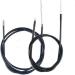 Baby Flower Black Bicycle Brake Cable Set - Front & Rear Mountain Bike Accessories (2pcs) - Buy Online on GoSupps.com