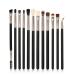 DFHBFG 12 Eye Makeup Brushes Set Complete Eye Shadow Brushes Beauty Tools Eyeliner Nose Shadow Eyebrow 1 D