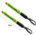 Kathleen Training Sticks 2pcs - PU Leather Punching Pads for Boxing - Fluorescent Green - Buy Online on GoSupps.com