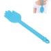 Body massage device silicone scraping patistick acupuncture-meridian ceiling hammer paddle body relaxation massage pat body massage patrk for neck-back and leg-waum-hip hip (blue)