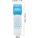 Gomice Scalp Oil Applicator Bottle Applicator Brush with Graduated Scale Hair Oiling Applicator Bottle for Hair Dye Oil Comb Precise for Scalp and Hair Care Blue - Buy Online on GoSupps.com