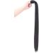 Long Straight Curly Clip-In Ponytail Extension | 32 Inch Dark Black | Women's Hairpiece - Buy Online on GoSupps.com