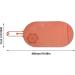 Brush Cleaning Mat | Silicone Cleanser Brush Clean Pad - Portable Cosmetic Cleaning Pads Scrubber Mat Pad for Foundation & Lip Brush brown - Buy Online on GoSupps.com