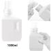 Laundry Bottle with Label - Large Capacity - for Home Use - White - 1000ml - Buy Online on GoSupps.com