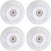 4 Pack 72mm Light Up Inline Skate Wheels - Luminous LED Flashing Roller Blade Replacement Wheels - Buy Online on GoSupps.com