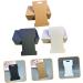 FOMIYES 1200 Sheets Headband Wrapping Card Headband Display Hair Bow Display Hair Barrette Display Earring Hair Jewels Headband Black Hair Rope Display Card Accessories Cardboard Paper - Buy Online on GoSupps.com