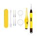 TKFDC Ear Cleaner Earpick Easy Ear Wax Remover Spiral Earwax Cleaner Ear Cleaner Hearing Aid Ear Care Tools (Color : E)