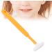 Baby Tongue Brush - Soft Infant Tongue Scraper & Cleaner for Newborn Oral Care | Relieve Bad Breath | 14x2.9cm - Buy Online on GoSupps.com