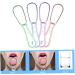 TOSSPER 5pcs Tongue Scraper Set | Fresh Breath Tongue Cleaner Brush for Optimal Oral Care | Random Colors - International Shipping Available - Buy Online on GoSupps.com