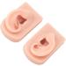 Silicone Piercing Model - Simulated Human Skin Ear Model (Light Skin) for Teachers & Salons | International Shipping - Buy Online on GoSupps.com