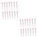 POPETPOP 2 Sets Lip Gloss Brush Silicone Facial Brush Eyeshadow Brush Lip Plumper Lip Gloss Makeup Lip Brush Lipstick Lip Applicator Eye Shadow Brush Miss Silica Gel Pink Mini