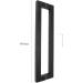 Sliding Door Handle Stainless Steel Barn Door Pull with Single Bend Right Angle Design Push Pull Door Handle for Gate Garage (Size : 25x38x800x762) - Buy Online on GoSupps.com