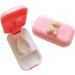 YLWX Bear Creative Pill Cutter & Grinder - Pink Pill Crusher for Seniors & Kids | International Shipping Available - Buy Online on GoSupps.com