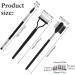 Magnetic Eyelashes Kit - 3D Natural Look Reusable No Glue Includes Clip Tweezers & Brush - Portable & Easy to Use (Black - Buy Online on GoSupps.com