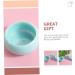 FRCOLOR 2 Sets Nail Art Brush Cup Nail Art Supplies Nail Brush Holders Nail Soaking Bowl Nail Soak off Bowl Gel Pens + Pencil Candlestick Holders Mini Crown Clip Make up Plastic Pen Holder - Buy Online on GoSupps.com