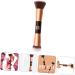 DOITOOL 1pc Double-ended Makeup Brush Wooden Beauty Products Face Miss - Buy Online on GoSupps.com