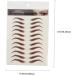 DOITOOL Eyebrow Pen 9 Sheets Waterproof Eyebrow Stickers Hairlike Eyebrows Brown Eyebrow Transfer Stickers 6d - Buy Online on GoSupps.com